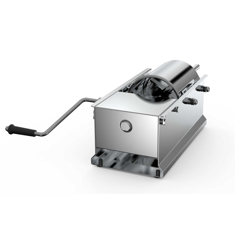 Danoz Direct - 3L Manual Horizontal Sausage Filler - Stainless Stuffer Meat Press Machine - Inc. Delivery