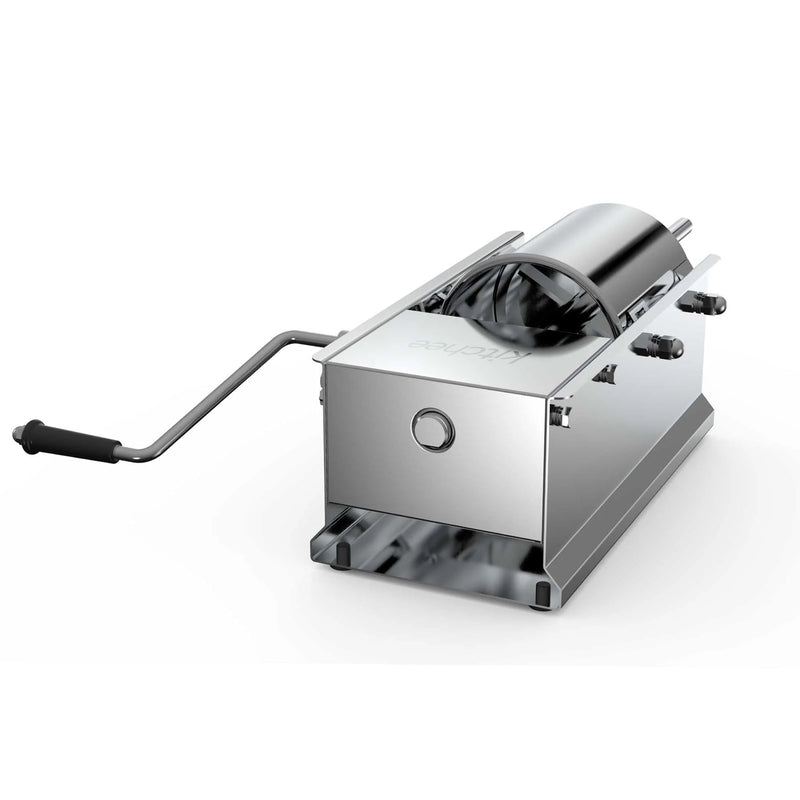 Danoz Kitchen - 7L Manual Horizontal Sausage Filler - Stainless Stuffer Meat Press Machine Sausage
