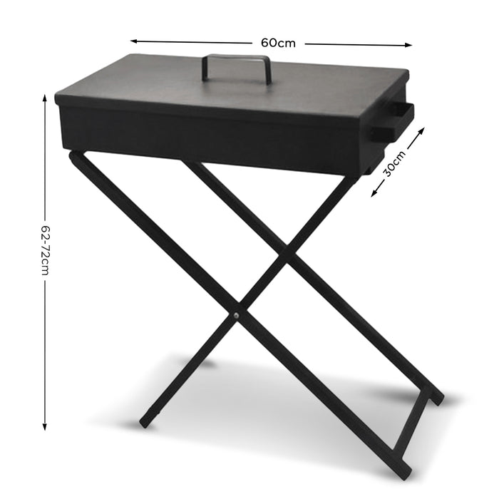 Wallaroo Charcoal BBQ Grill - Adjustable Height