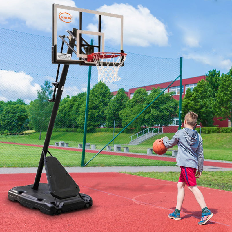 Danoz Sports - Kahuna Portable Basketball Hoop System 2.3 to 3.05m for Kids & Adults