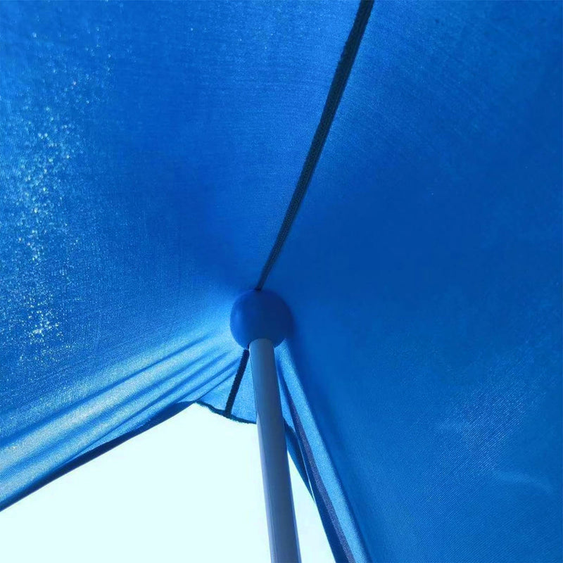 Danoz Outdoors - Wallaroo Beach Tent Canopy Sunshade 2m X 2m - Blue - Incl. Delivery