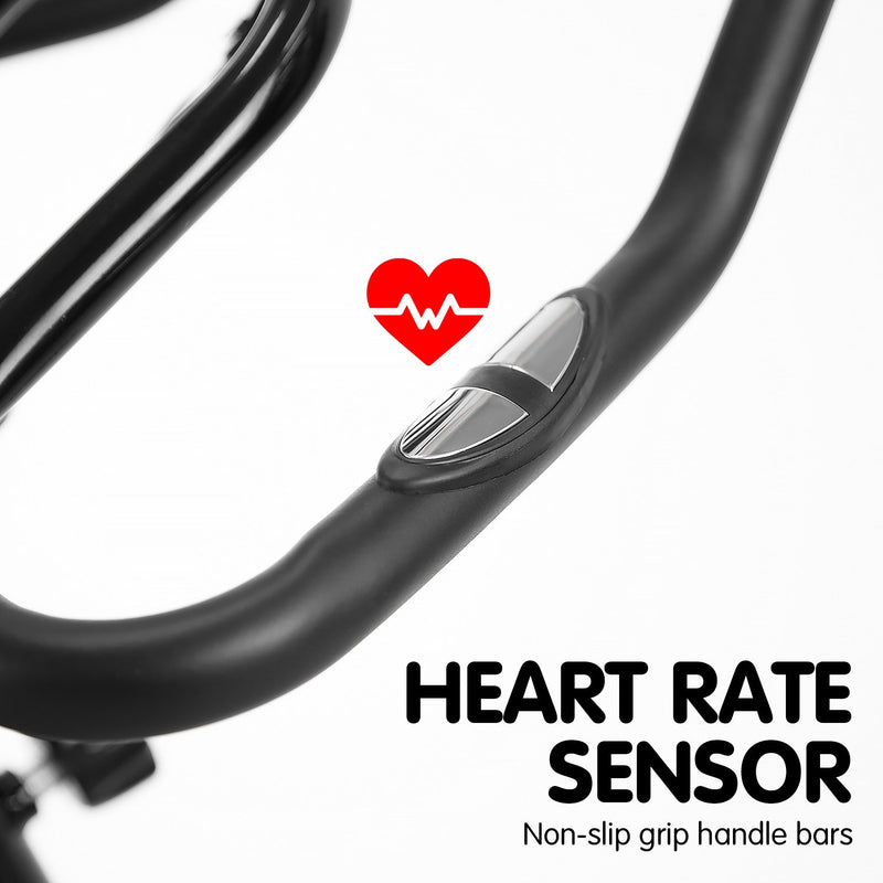 Danoz Direct - Powertrain Home Gym Flywheel Exercise Spin Bike - Blue