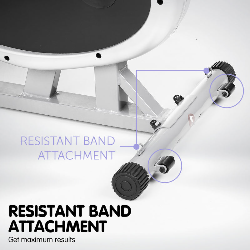 Danoz Fitness - Powertrain 5-in-1 Elliptical Cross Trainer Bike with Dumbbell Sets