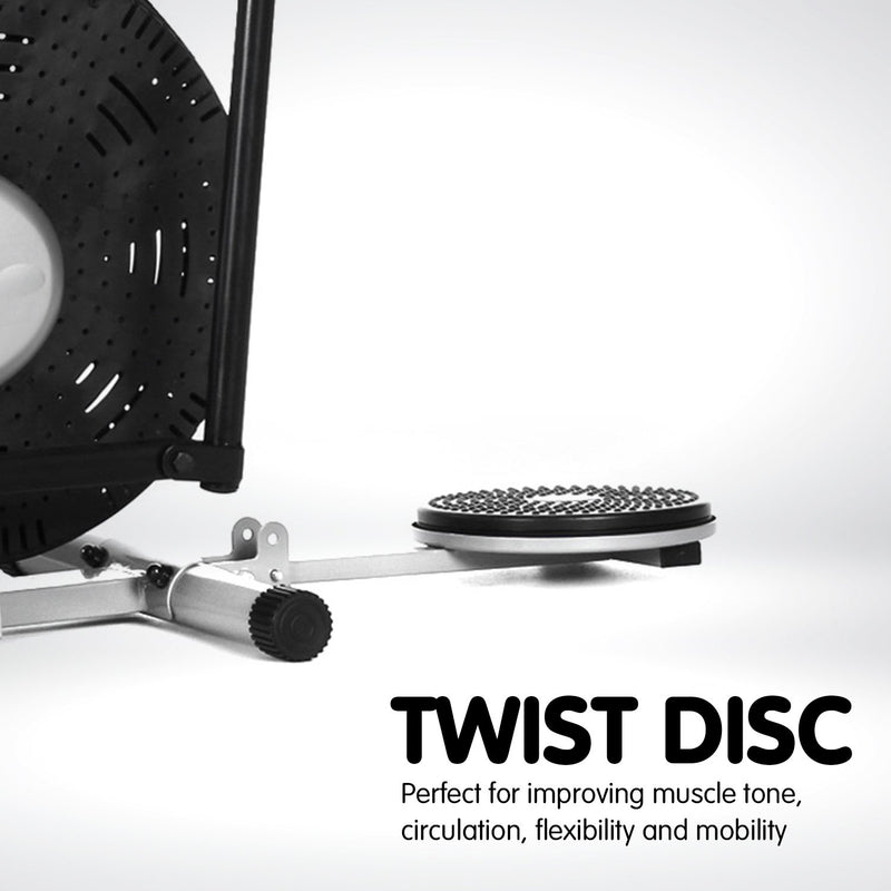 Danoz Fitness - Powertrain 6-in-1 Elliptical Cross Trainer Bike with Weights and Twist Disc