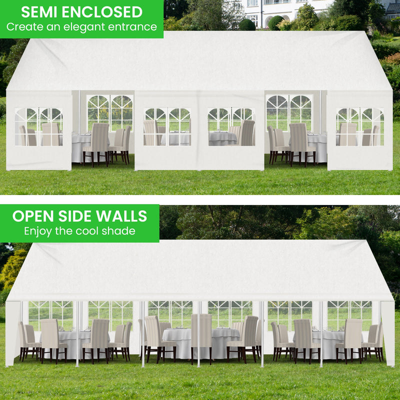 Danoz Outdoors - Wallaroo 12m x 6m outdoor event marquee carport tent - Free Postage