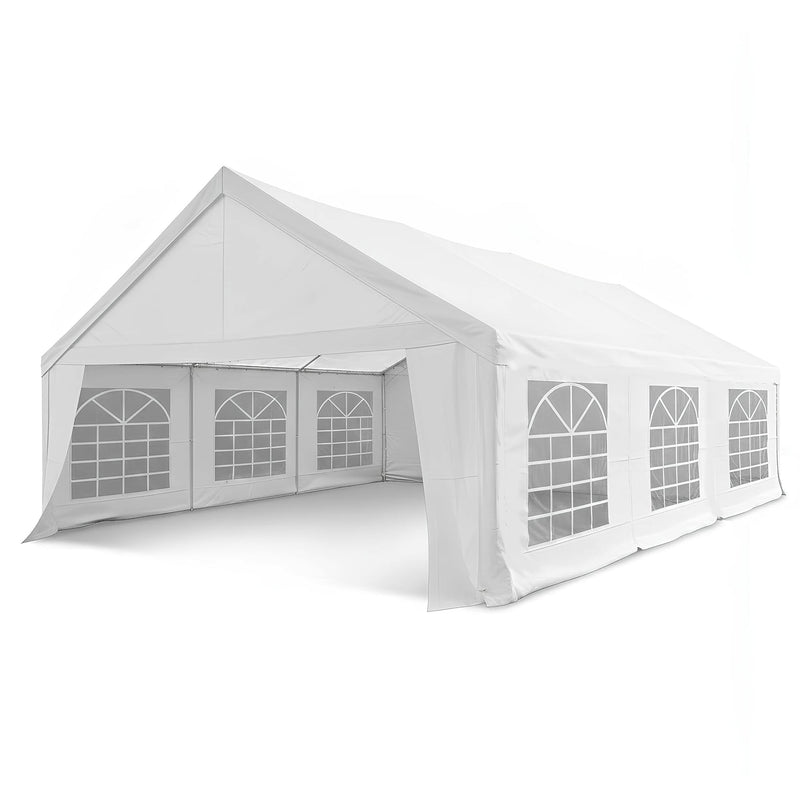 Danoz Outdoors - Wallaroo 6x6m Outdoor Event Marquee Gazebo Party Wedding Tent - White