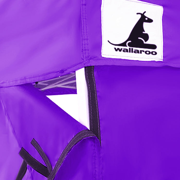 Danoz Outdoors - Wallaroo Gazebo Tent Marquee 3x3 PopUp Outdoor Purple