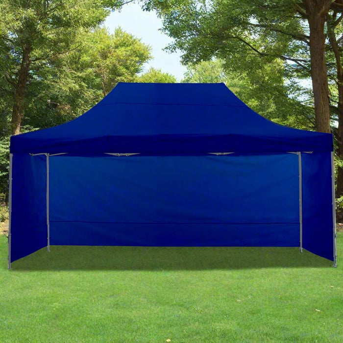 Danoz Outdoors - Wallaroo Gazebo Tent Marquee 3x4.5m PopUp Outdoor  Blue