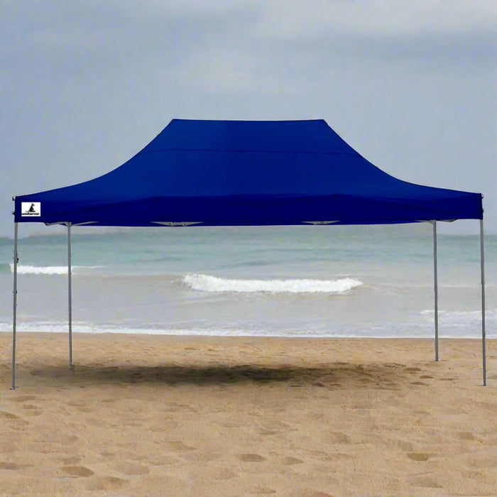 Danoz Outdoors - Wallaroo Gazebo Tent Marquee 3x4.5m PopUp Outdoor  Blue