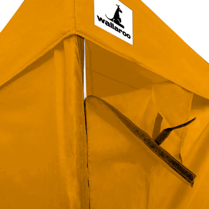 Danoz Outdoors - Wallaroo Gazebo Tent Marquee 3x4.5m PopUp Outdoor Orange