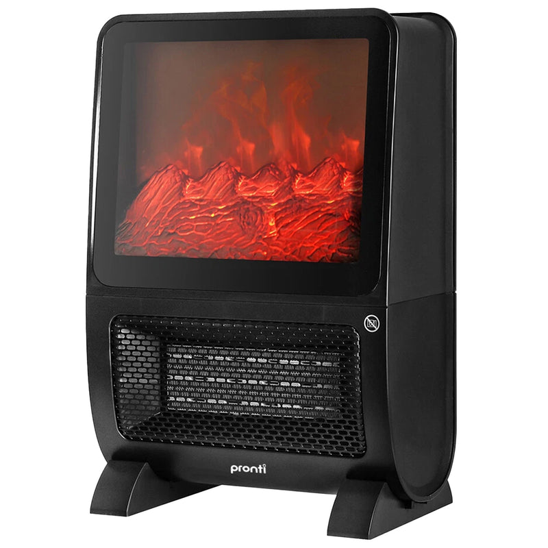 Danoz HeatingSmart - Pronti 2000W 3D Fire PTC Electric Portable Room Heater - Super Deals!