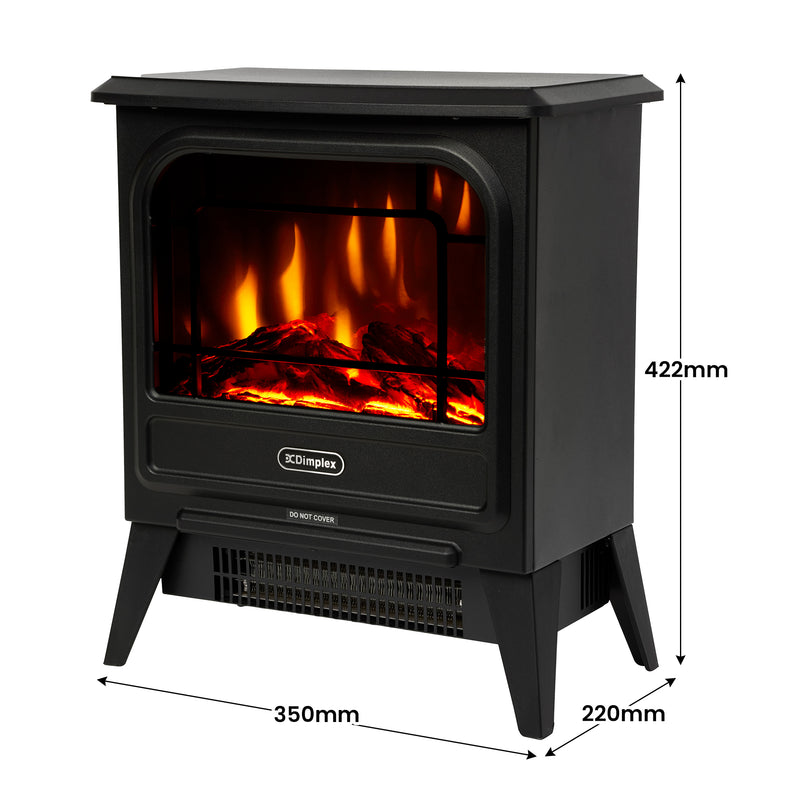 Danoz HeatingSmart - Dimplex 1.2kW MicroStove Optiflame Portable Electric Fire Stove - Top of the range!