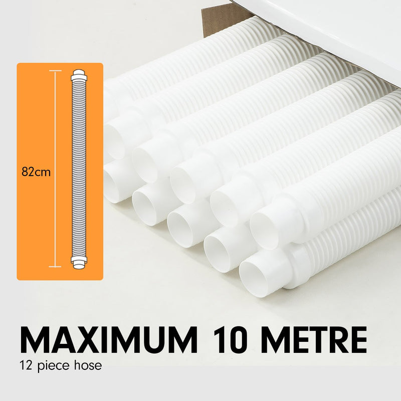 Danoz Pools 🏊 HydroActive Automatic Swimming Pool Vacuum Cleaner Leaf Eater Diaphragm