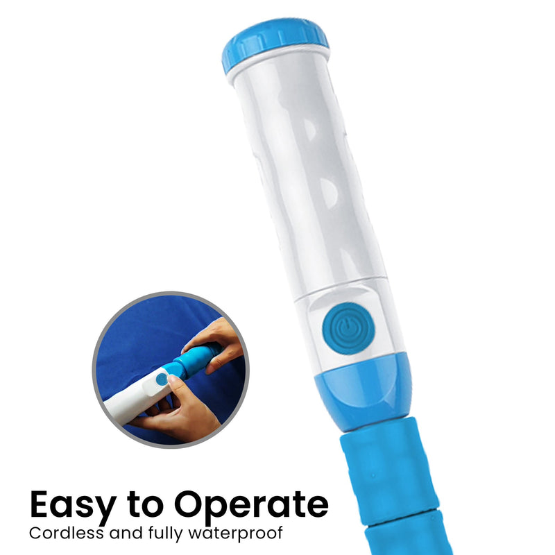 Danoz Pools 🏊 Aquajack 127 Portable Rechargeable Spa and Pool Vacuum Cleaner