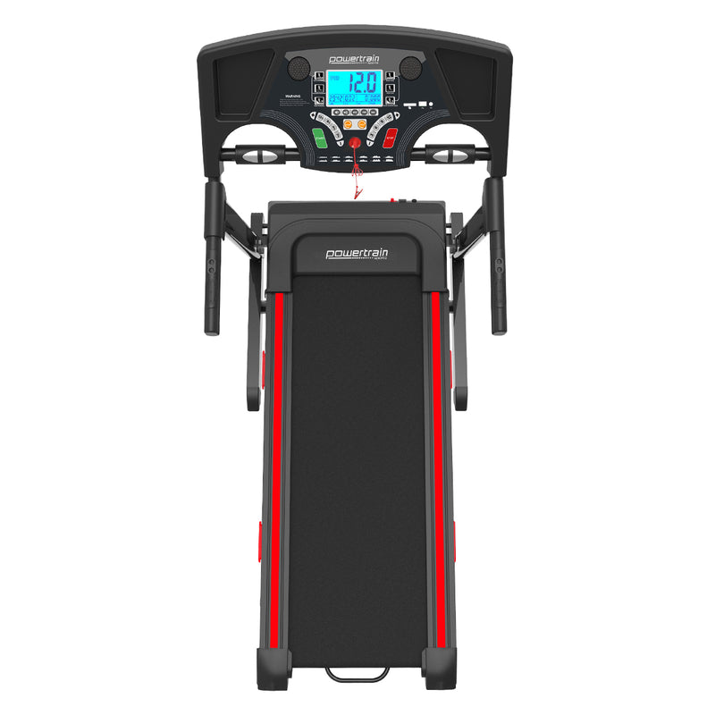 🏃 Danoz FitnessSmart | Powertrain K200 Electric Treadmill | 1600W | 12km/h | 15-Level Auto Incline | Hydraulic Fold | Home Gym