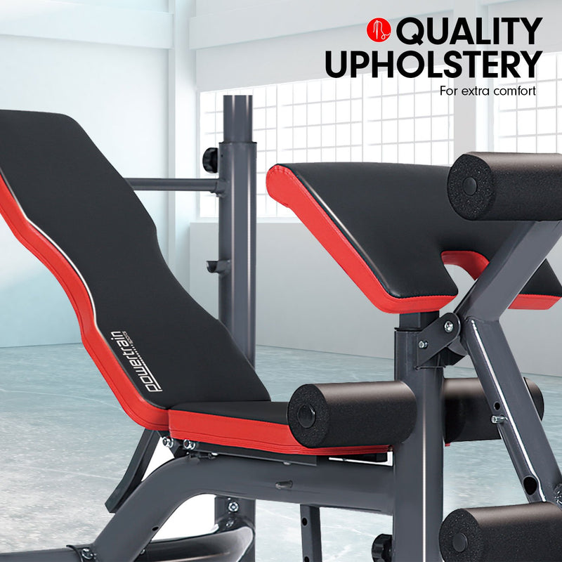 Danoz Fitness - Powertrain Adjustable Weight Bench Home Gym Bench Press - 302 - Incl. Delivery