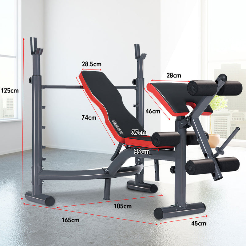 Danoz Fitness - Powertrain Adjustable Weight Bench Home Gym Bench Press - 302 - Incl. Delivery