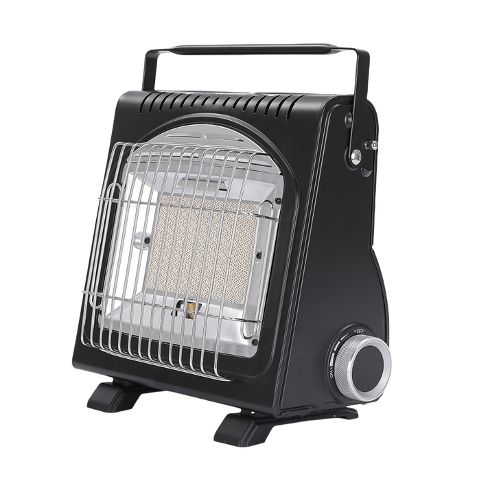 Danoz HeatingSmart - AMZ 1700W 2-in-1 Portable Outdoor Camping Butane Gas Heater Stove Steel Iron - Super Deals!