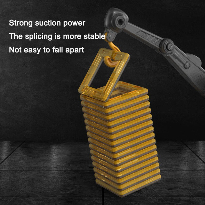 Danoz Xmas🎅 DanBaoLe Magnetic Truck DIY Assembly Eneineering Vehicle with Music Lights Christmas Gift