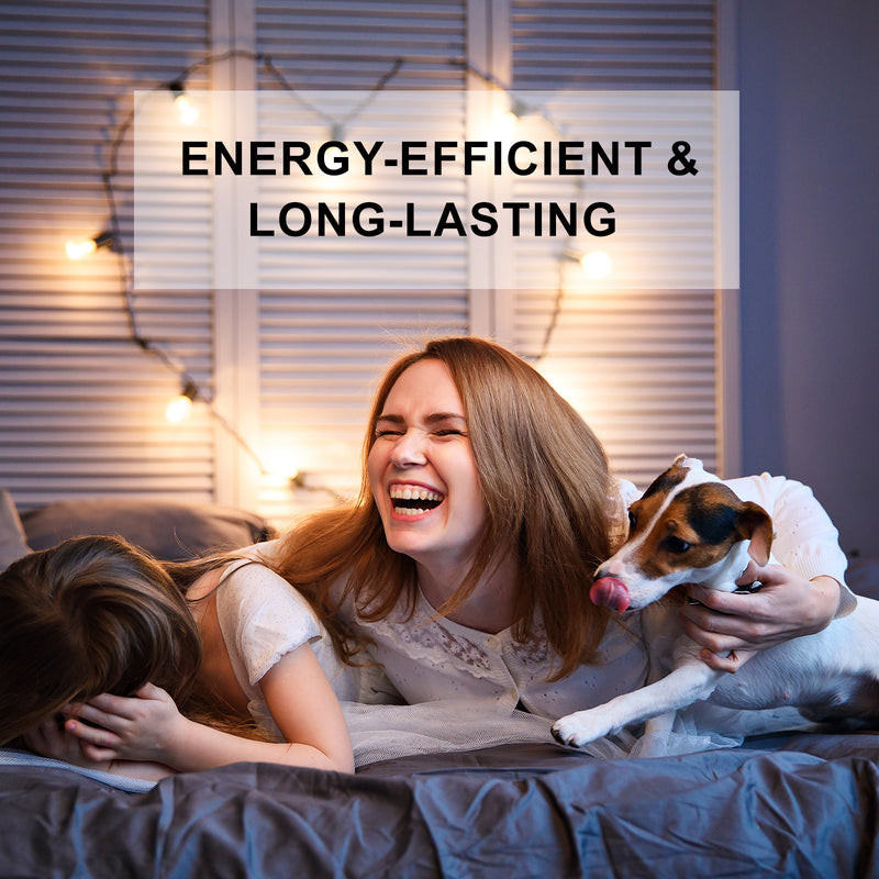 Danoz Xmas🎅 Festoon String Lights 10 Bulbs 14M Fairy LED Waterproof Outdoor Christmas Party