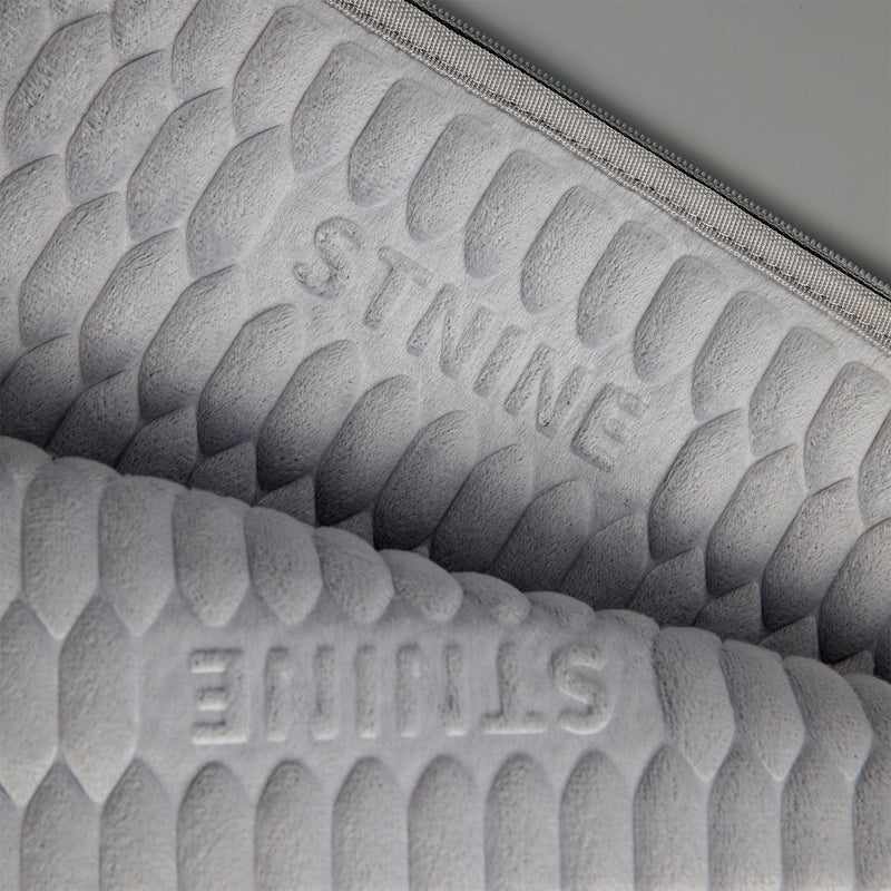 Danoz Direct - 15 inch Laptop Sleeve Padded Travel Carry Case Bag L size LUKE GREY