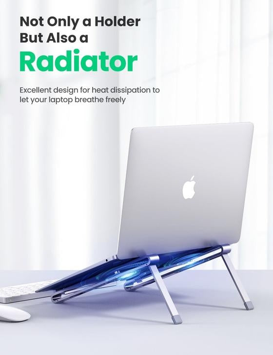 Danoz Direct - UGREEN 80705 Foldable Aluminum Laptop Stand Holder - Nice Price
