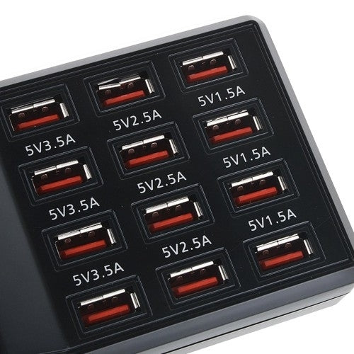 Charge multiple devices at once with Danoz Direct - 12-Port 60W USB Charge Station.
