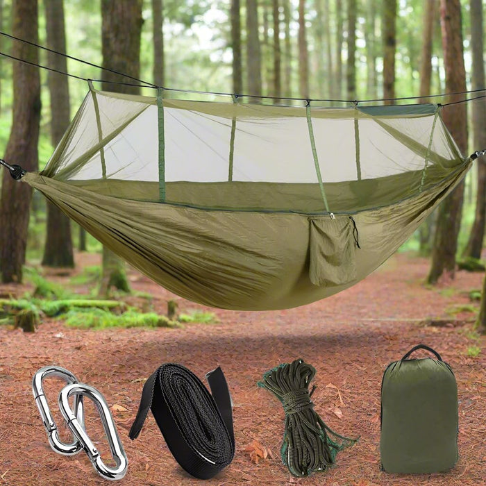 Danoz Outdoors - Camping Hammock with Mosquito Net - Incl. Delivery