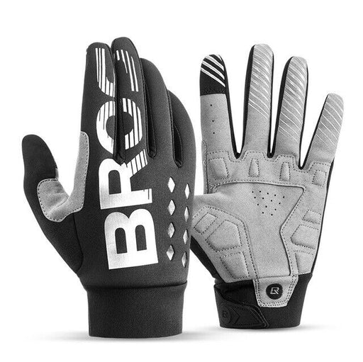 MTB Gloves Medium for Mountain Road Bike Breathable Winter Autumn Spring Cycling Camping Running Outdoor Sport Rockbros