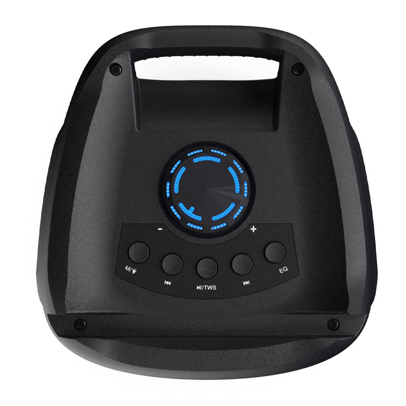 Danoz Direct - Majority PS100 - Party Speaker 40w Bluetooth Karaoke-DJ-Party-PA System - Black