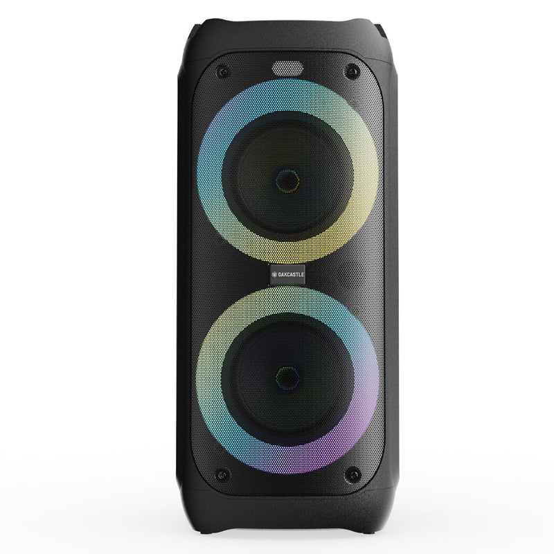 Danoz Direct - Majority PS200 - Party Speaker 80w Bluetooth Karaoke-DJ-Party-PA System - Black