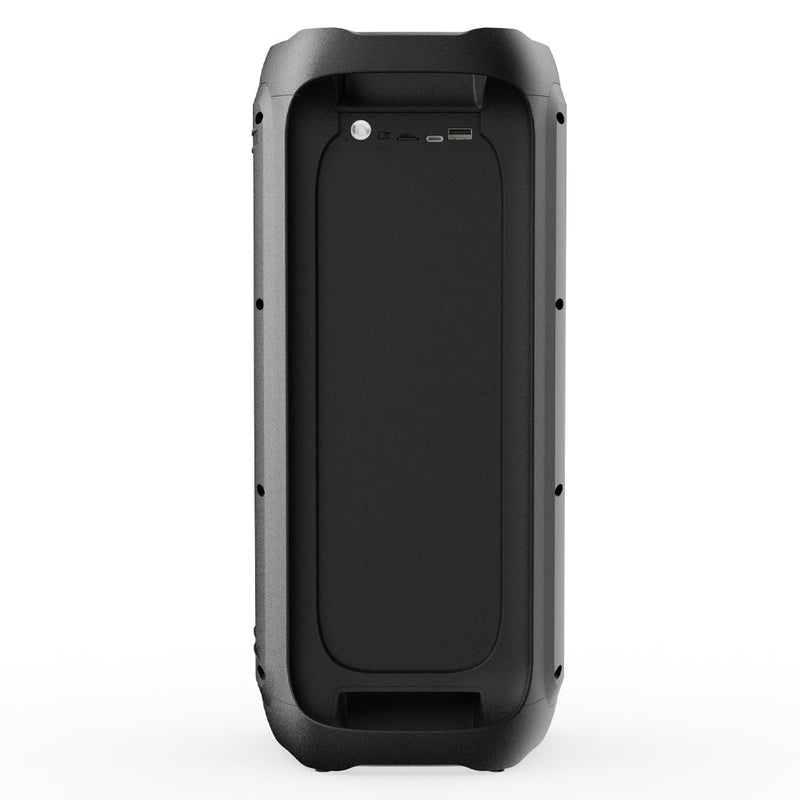 Danoz Direct - Majority PS200 - Party Speaker 80w Bluetooth Karaoke-DJ-Party-PA System - Black