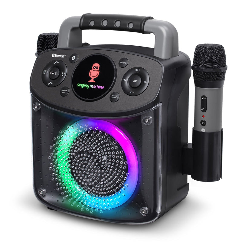Danoz Direct - Singing Machine Mini Sparkle Bluetooth Karaoke Speaker