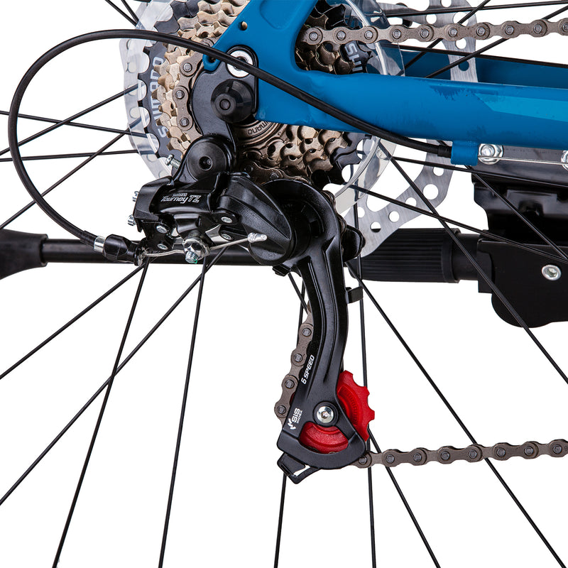 Danoz Direct - Trinx M136 Pro 29er 21 Speed Mountain Bike MTB 29 Wheel Blue/White