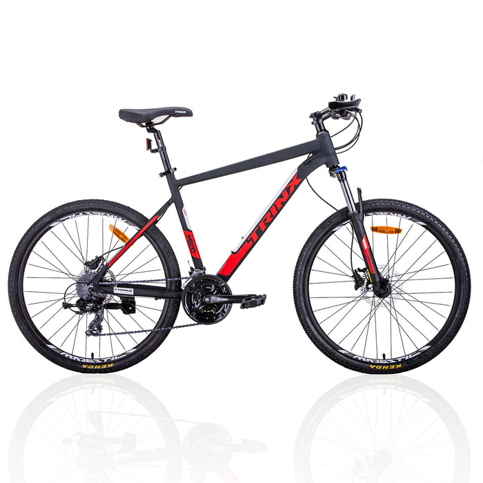 Danoz Sports - Trinx M600 Mountain Bike 24 Speed MTB Bicycle 19 Inches Frame Red - Incl. Delivery