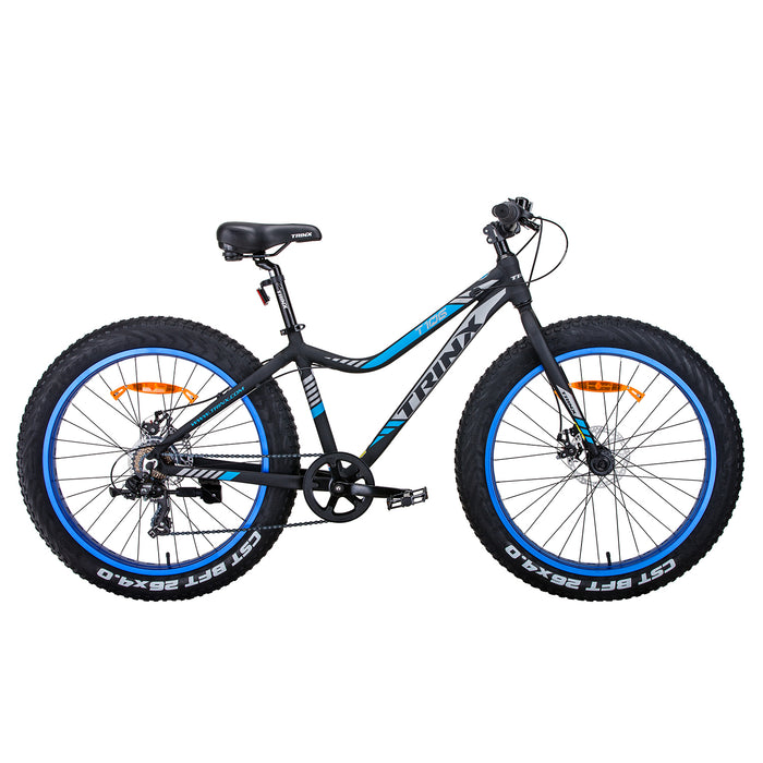 Danoz Sports - Trinx Tiger T106 Fat Bike Shimano 7 Speed Bicycle Blue - Incl. Delivery