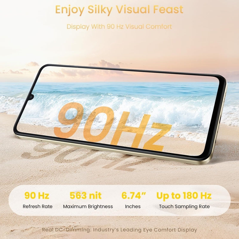 📱 Danoz PhoneSmart | Realme Note 70T 4G Smartphone | 4+256GB | 6.75" 90Hz Display | 6000mAh | 32MP Camera | IP54 | ArmorShell