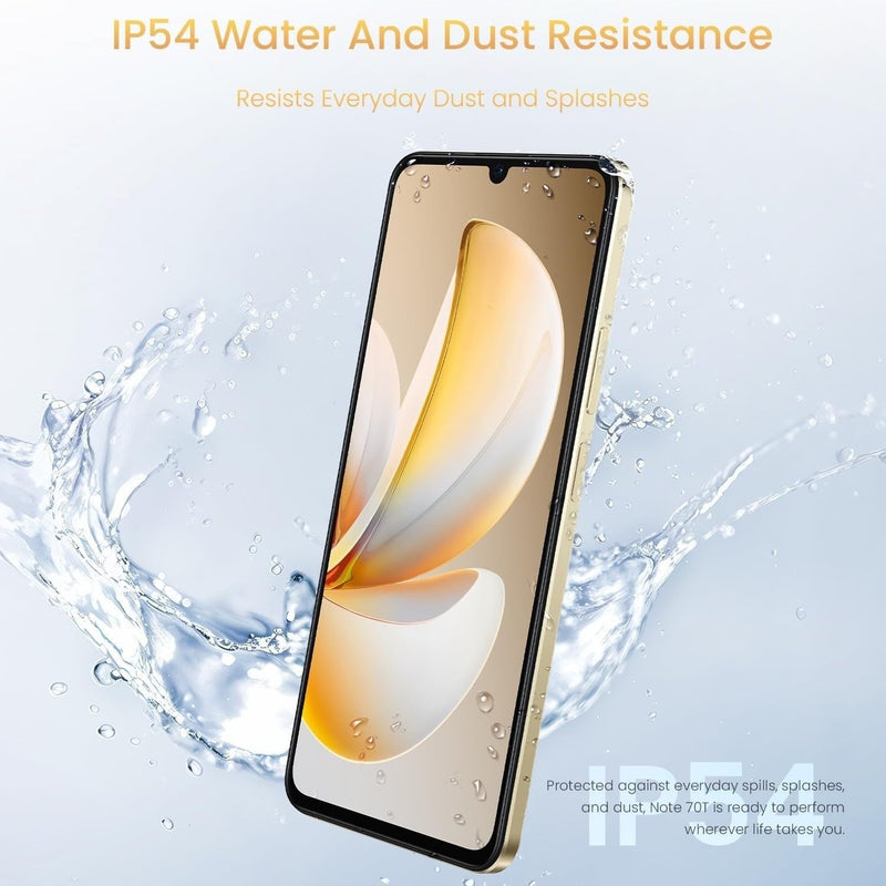 📱 Danoz PhoneSmart | Realme Note 70T 4G Smartphone | 4+256GB | 6.75" 90Hz Display | 6000mAh | 32MP Camera | IP54 | ArmorShell