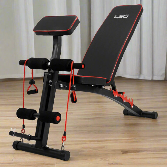 Danoz Fitness - LSG GBN-007 6 Level FID Bench with Preacher Pad