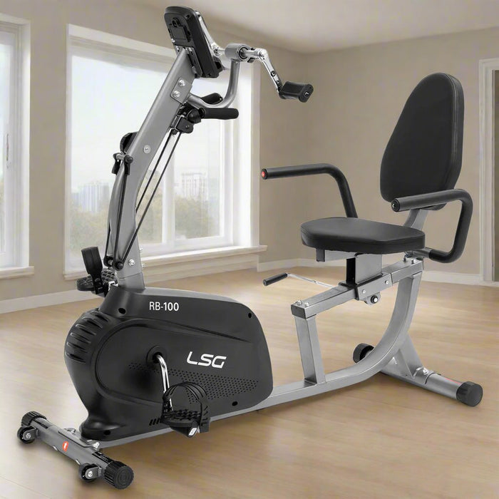 Danoz Sports and Fitness 🚴‍♂️🏋️ LSG RB-100 Recumbent Bike - Super Quality - Incl. Delivery