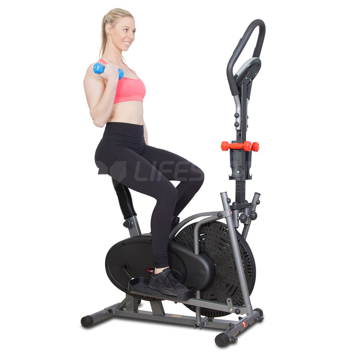 Danoz Fitness 🚴‍♂️🏋️ Lifespan Fitness X-02 Hybrid Cross Trainer - Incl. Delivery