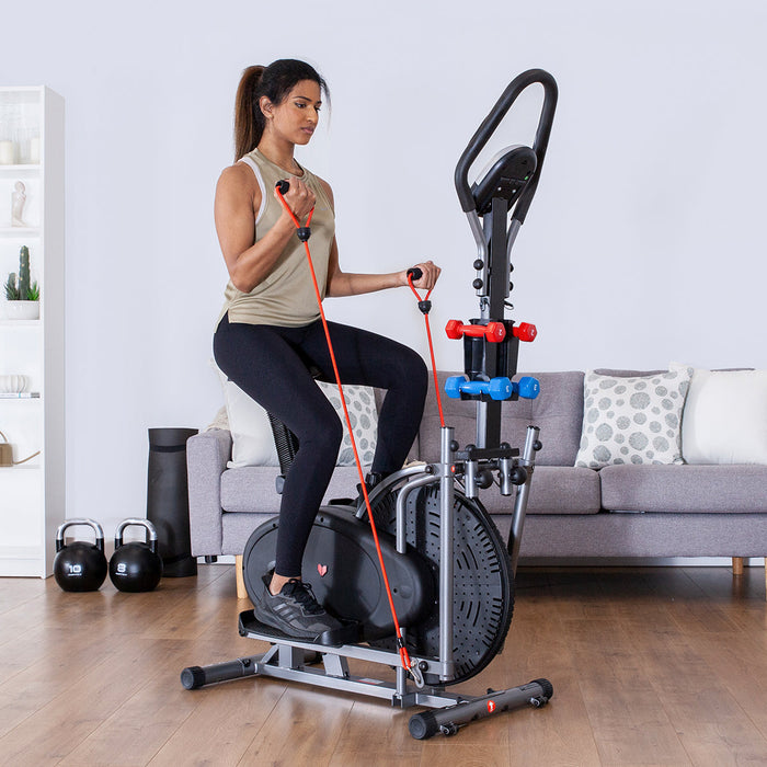 Danoz Fitness 🚴‍♂️🏋️ Lifespan Fitness X-02 Hybrid Cross Trainer - Incl. Delivery