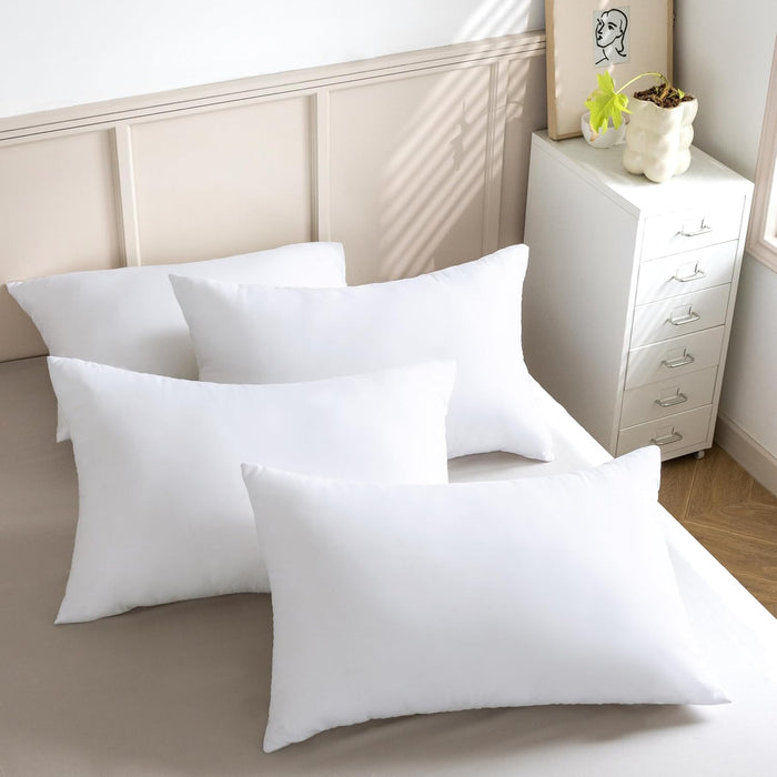 Danoz Beddings  🛏️ Gioia Casa Luxury Plush Down Microfiber Medium Firm Pillows - 4 Pack - Incl. Delivery - What a Super Deal..