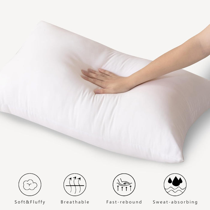 Danoz Beddings  🛏️ Gioia Casa Luxury Plush Down Microfiber Medium Firm Pillows - 4 Pack - Incl. Delivery - What a Super Deal..