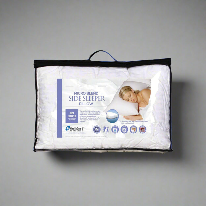 Danoz Beddings - Easyrest Micro Blend Side Sleeper Pillow - 66cm x 41cm