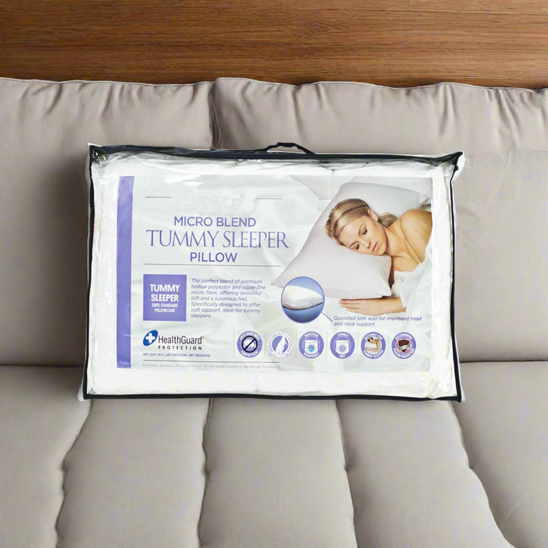Danoz Beddings - Easyrest Micro Blend Tummy Sleeper Pillow - 66cm x 41cm