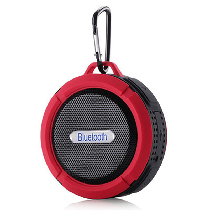Danoz Direct - Portable Waterproof Wireless Mini Bluetooth Music Speaker (Red)