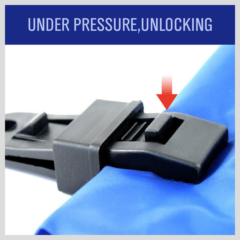 Danoz Camping - 24Pc Camping Awning Tarp Clips Tent Clamps Set Snap Hanger Tighten Survival Tool - Incl. Delivery