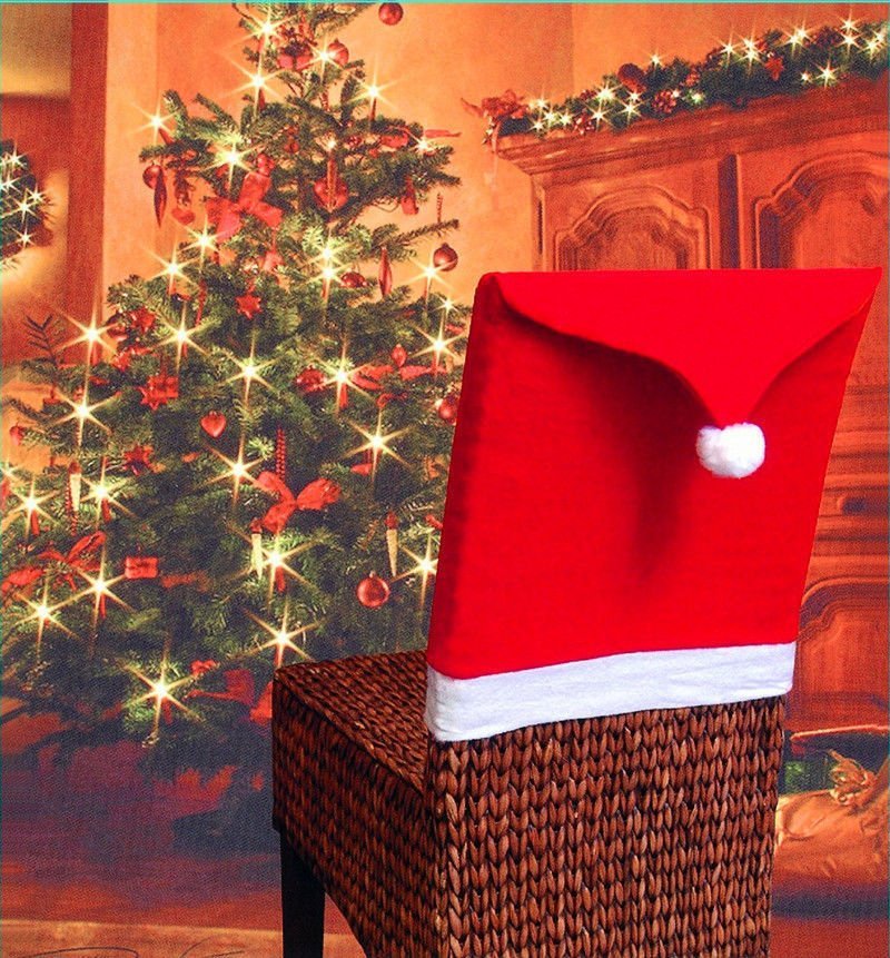 Danoz Xmas🎅 Christmas Chair Covers Tablecloth Runner Decoration Xmas Dinner Party Santa Gift, Table Cloth (130x180 cm)