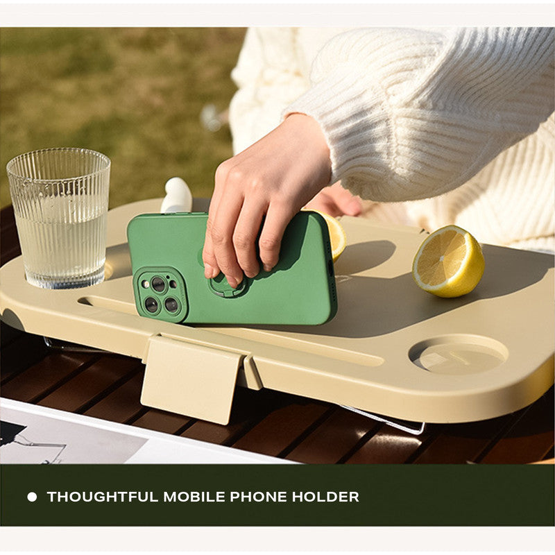 Danoz Outdoors - 2IN1 Portable Folding Picnic Basket Tour Storage Baskets Outdoor Basket With Lid